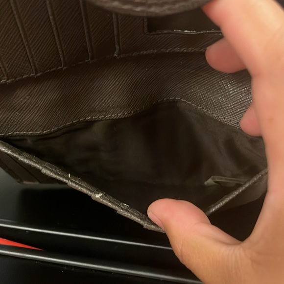 30 Coach Signature C Lurex Logo Wallet - Picture 5 of 6